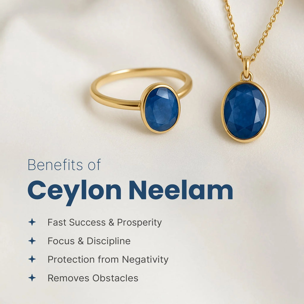 Ceylon Neelam (Blue Sapphire)