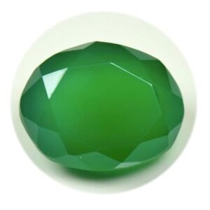 5.25 Ratti Genuine Certified Green Onyx Stone 5 Carat Oval Loose Haqiq Gemstone Rashi Ratan