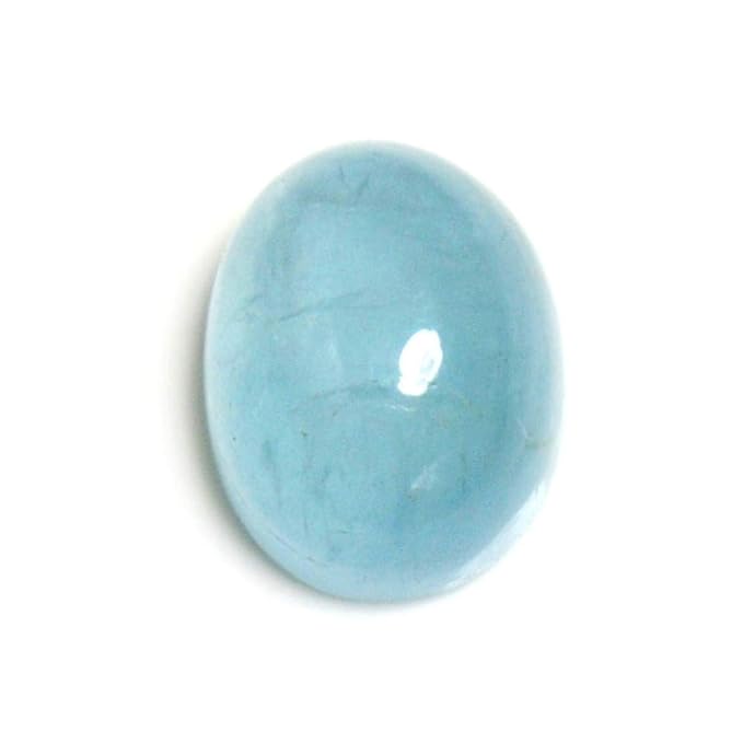 2.25 Ratti Certified Genuine Aquamarine Loose Stone 2.04 Carat Oval Shape Beruj Gemstone Engerised Ratan